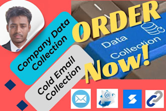 provide company data collection email finding service