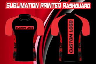 custom design and manufacturer grappling, MMA rash guard