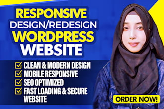build responsive,static website,HTML,CSS landing page portfolio website