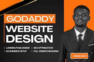 godaddy website redesign godaddy website design godaddy landing page design