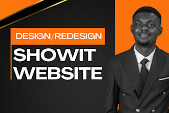 customize showit template design showit website redesign showit website design