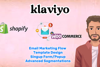 setup klaviyo email flows and campaigns