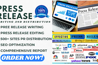 write and distribute your music press release to UK and US media outlets