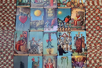 read next 12 months annual reading with tarot and lenormand