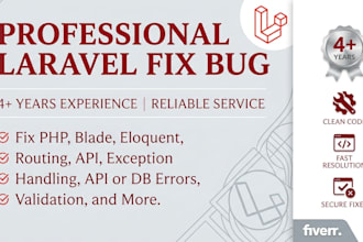 fix bug in laravel website