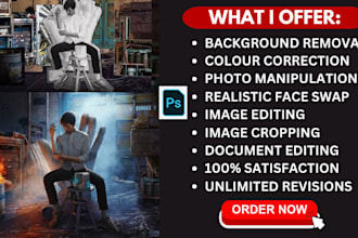 photo manipulation, photoshop editing, image cropping, retouching, image editing