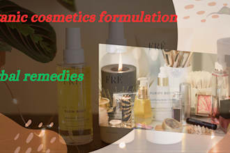 customize cosmetics product formulation herbal remedy ingredients research