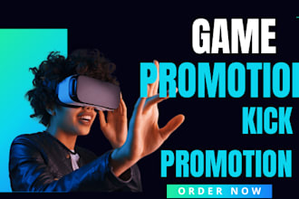 do game promotion steam game and kick promotion to active audience