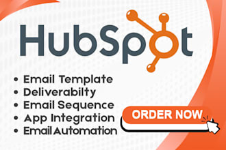 hubspot email automation template sequence deliverability bounce rate campaign