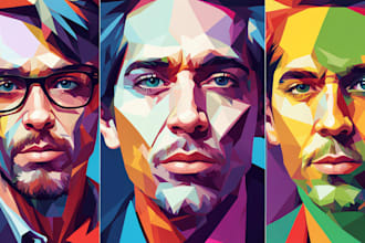 create your photo into awesome wpap pop art