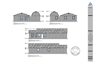 stamp review sign architectural drawings for citypermit as a licensed architect