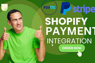 shopify payment gateway, payment gateway integration, paypal, stripe, applepay