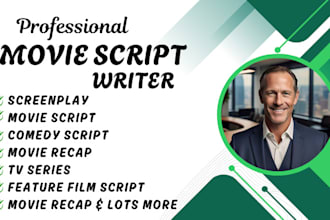 screenplay writer movie script writing script editor TV series screenplayediting