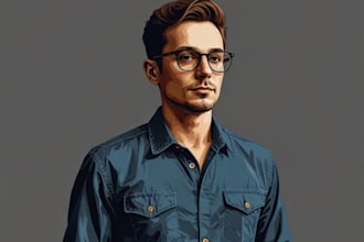 draw portrait vector art