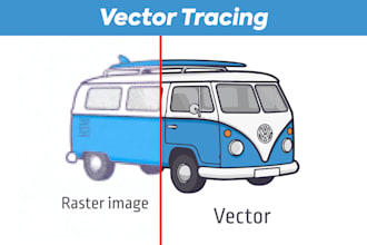 do vector tracing, image to vector