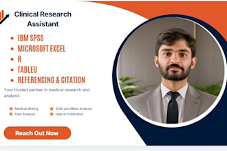 do statistical analysis of your medical research data using spss and r