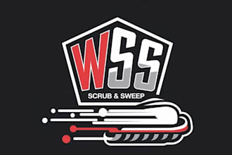 make high resolution logo for floor cleaning machine