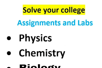 write research labs report on physics, biology and chemistry