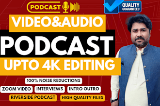 do podcast video and podcast audio editing