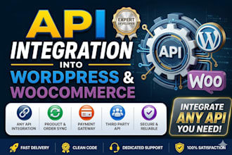 build custom woocommerce API integration