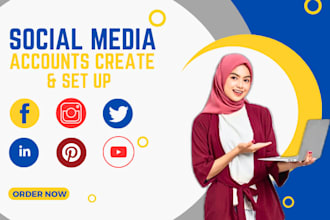 create and set up your social media platform professionally