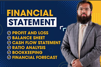 do professional accounting financial statements, profit and loss, balance sheet