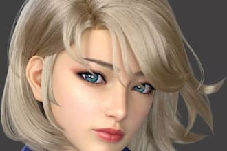 do best 3d photorealistic character 3d metahuman daz 3d character design