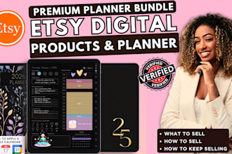 etsy digital planner etsy digital products, etsy shop promotion digital planner
