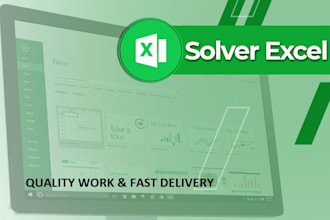 do excel solver projects, linear programming, sensitivity analysis