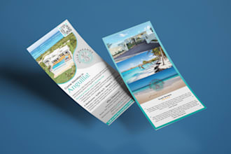 create a postcard, rack card, door hanger