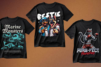 create dog, vintage, skeleton, bootleg t shirt design