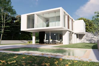 create a realistic 3d rendering