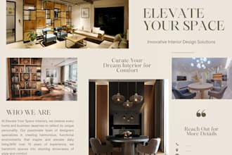 develop custom brochures and flyers