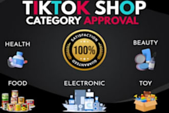 approve tiktok shop category and unlock restricted categories
