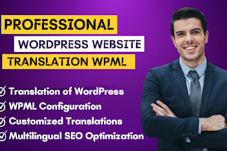 do your wordpress website translation using wpml
