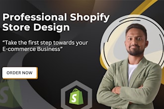 build shopify store design and business store design