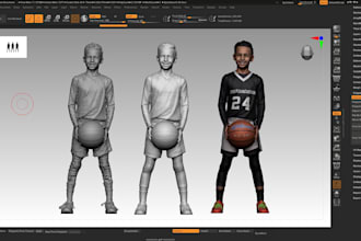 do 3d scan clean up into perfect 3d models