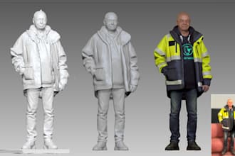 do 3d scan cleaning up into perfect 3d models