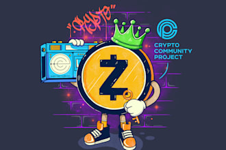 design professional crypto, cybersecurity and tech logo
