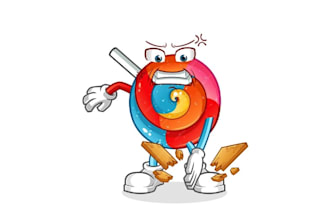 make engaging printing mascot logo for your business