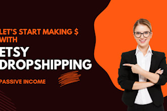 do dropshipping on etsy and run your etsy shop