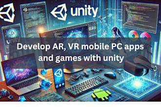 develop ar VR mobile PC apps and games with unity