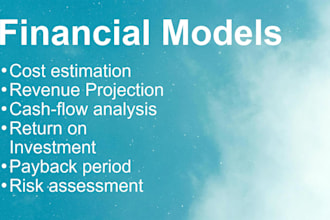 create a future focussed financial model of your business