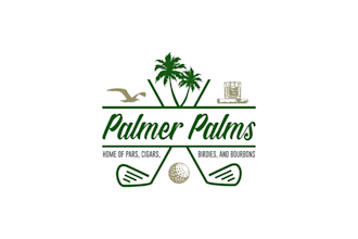 provide a unique and creative golf logo design