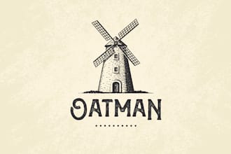design vintage retro hipster business logo