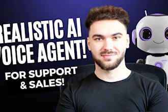create ai voice agents for your support or sales department