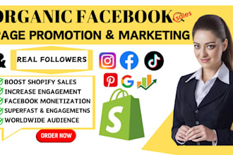grow your facebook page and ig followers targeting USA and UK to boost sales