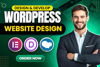 build your dream wordpress website with wpbakery, elementor, or divi