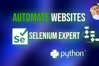 automate any website with selenium web automation bot python