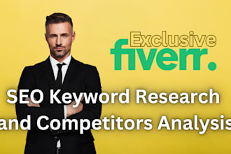 do SEO keyword research and competitor analysis